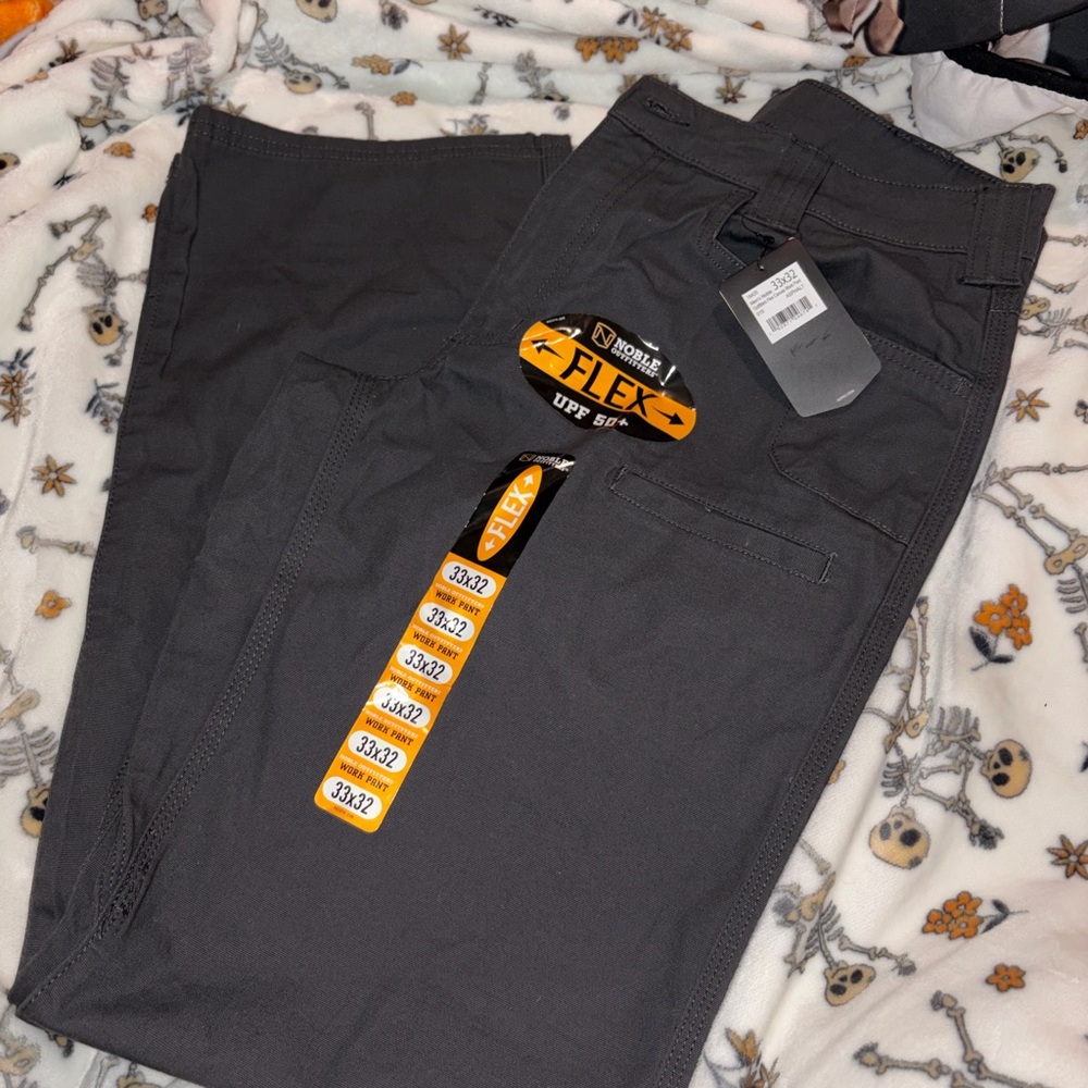 NWT Men's noble outfitters flex UPF 50+ 33x32 Pants